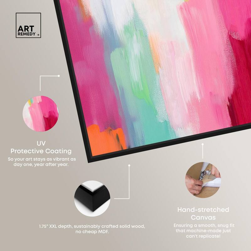 Playful Palette III Canvas Set of 2 by Art Remedy