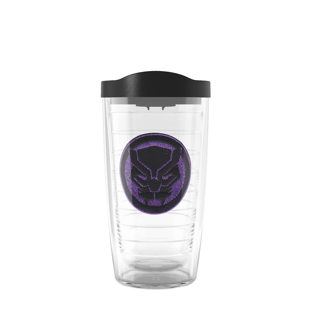 Tervis Marvel Black Panther Icon Made in USA Double Walled Insulated Travel Tumbler, Classic