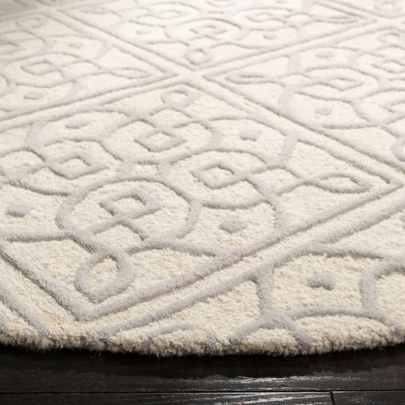 SAFAVIEH Handmade Cambridge Aristida Modern Wool Rug