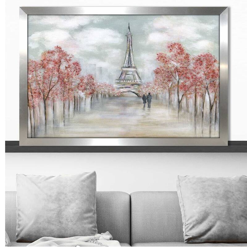 "Paris in Springtime" by Tava Studios Print on Acrylic