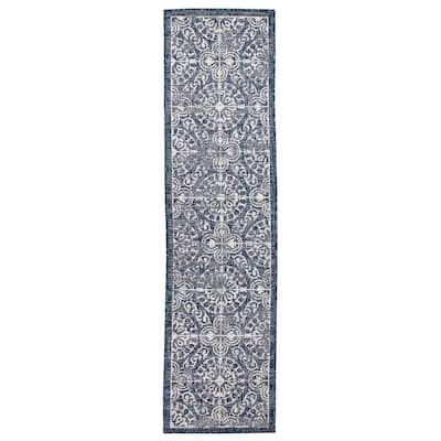 Liora Manne Carmel Antique Tile Indoor/Outdoor Rug