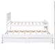 preview thumbnail 5 of 10, Twin Size Wood Frame Platform Bed with Trundle Bed and Two Storage Drawers, Headboard Included