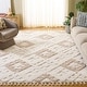 preview thumbnail 95 of 157, SAFAVIEH Moroccan Tassel Shag Kobi 2-inch Thick Rug 10' x 14' - Ivory/Beige