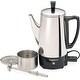 preview thumbnail 3 of 1, Presto Stainless Steel 6-cup Percolator