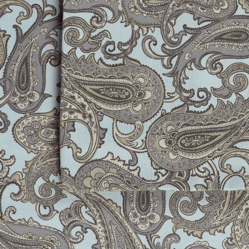 Portuguese Printed Cotton Flannel Extra Deep Pocket Sheet Set