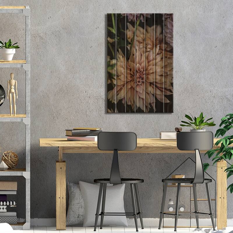 Queen Of The Night Print On Wood by Shot by Clint - Multi-Color