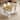 7-Piece Wood Dining Table Set with Spliced Tabletop & Marble Patterned Table Legs, Diamond Shaped Backres, Non-Slip Mat White