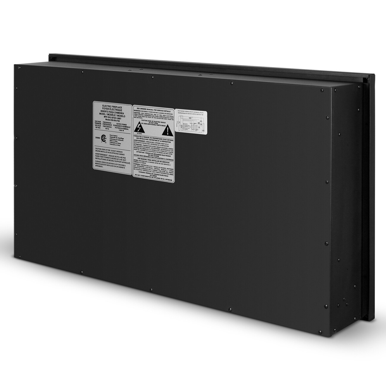 Shop Della 36 Inch Xl Heat Electric Wall Mount Adjustable