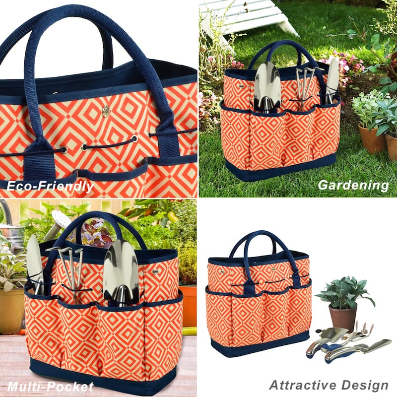 Picnic at Ascot Diamond Collection Gardening Tote with Tools