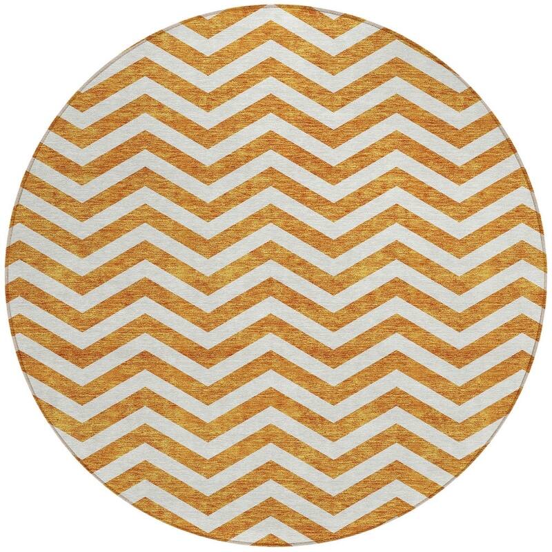 HomeRoots Chevron Transitional Rectangle Outdoor Rug