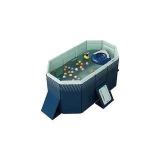 1.6m PVC Folding Pool (Not Inflatable) Bathes and Cools - Bed Bath ...