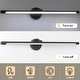 preview thumbnail 25 of 46, Modern Rotatable Bathroom Vanity Light LED Bath Bar