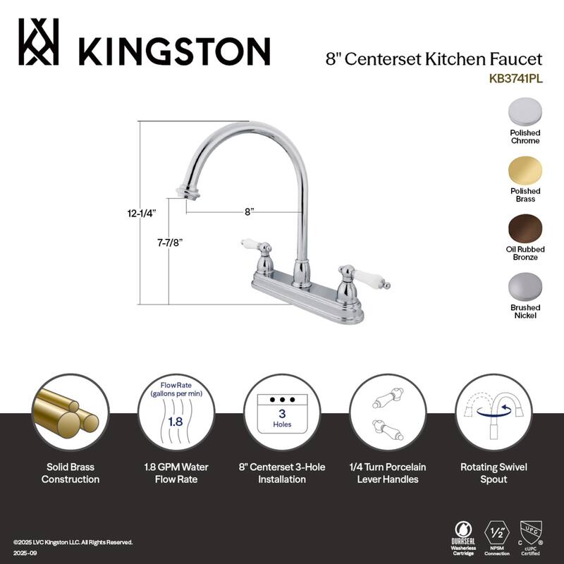 Restoration Centerset Kitchen Faucet