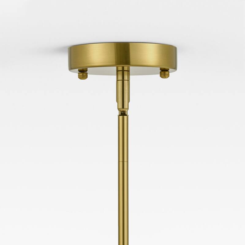 CO-Z 18 in 4-Light Dimmable Semi Flush Mount Fabric Ceiling Light Pendant - 18"