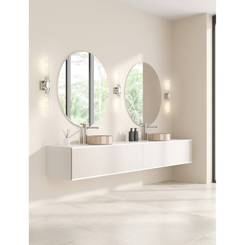 Z-Lite 740-2W Beau 2 Light 27" Tall Bathroom Sconce