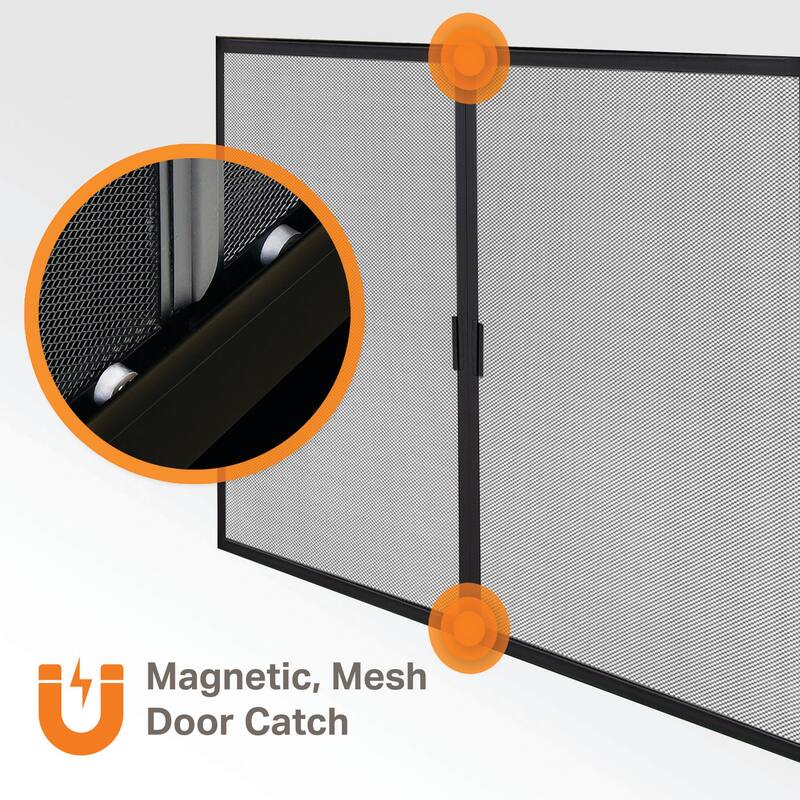 Pleasant Hearth Axel Fireplace Glass Door