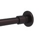 preview thumbnail 8 of 16, Allied Brass Shower Curtain Rod Brackets Antique Bronze