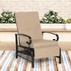 preview thumbnail 38 of 51, Outdoor Cushioned Chaise Lounge Adjustable Patio Reclining Lounge Chair, Recliner Lounge Chair & Bistro Table Set Brown