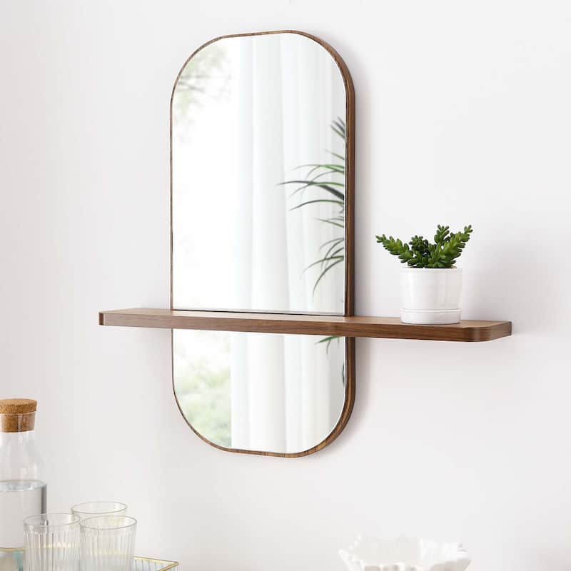 Solstice Mirror - Walnut