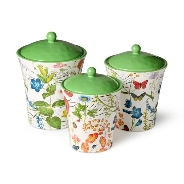 slide 2 of 5, Certified International Greenhouse Canisters, Set of 3