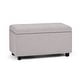 preview thumbnail 56 of 128, WYNDENHALL Essex 34-in. Wide Rectangular Storage Ottoman