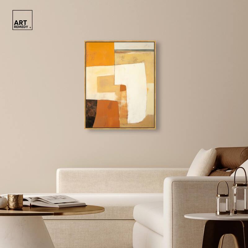 Clay and Canvas II Canvas by Art Remedy