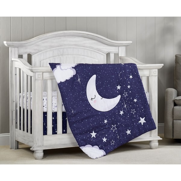 slide 1 of 1, Oxford Baby Good Night Moon, 3 Pc Crib Bedding Set