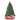 7 FT Pre-Lit Artificial Christmas Tree with Multi-Color LED Lights