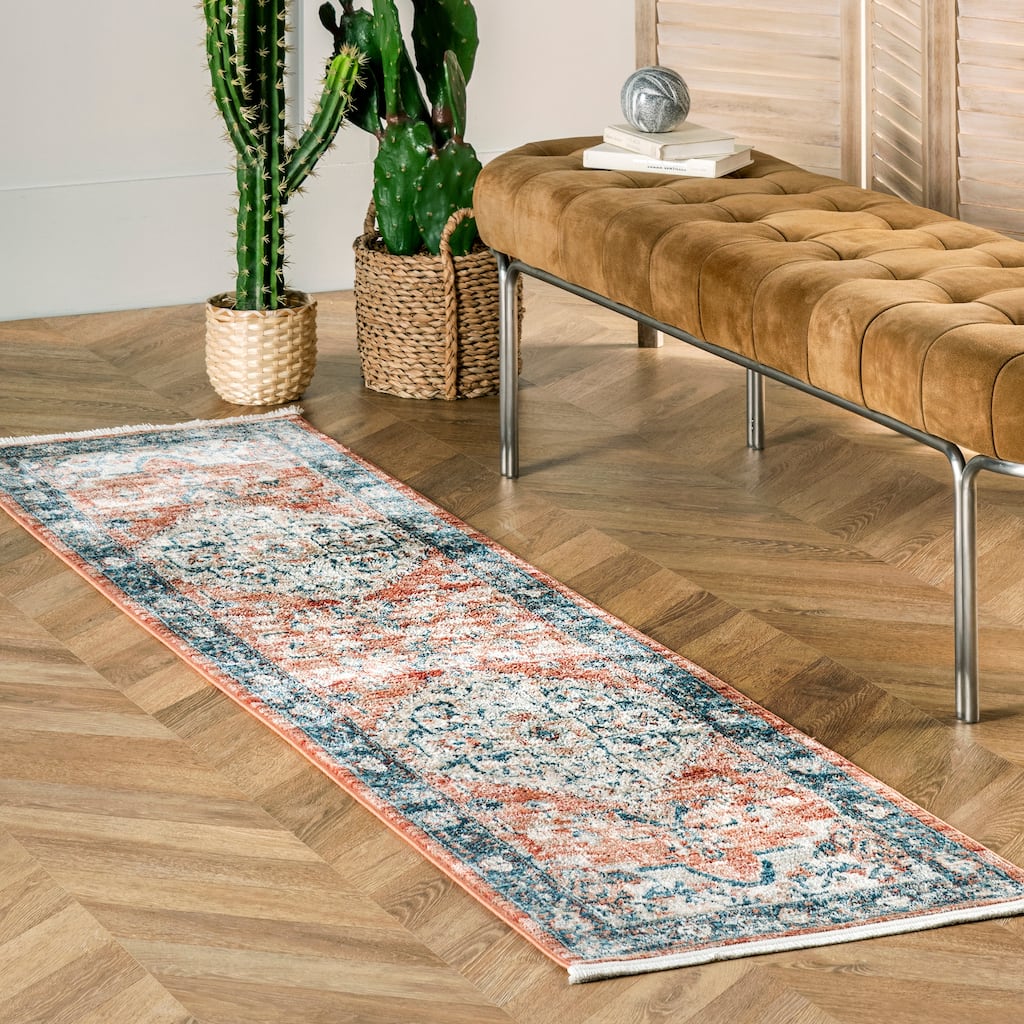 Nuloom Zara Vintage Medallion Area Rug