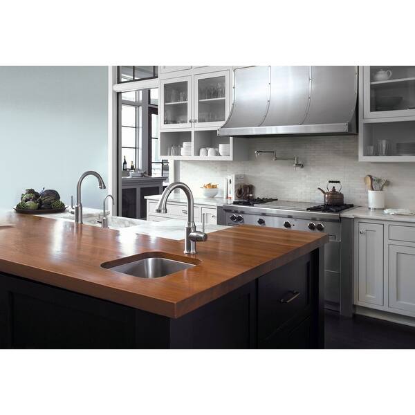 Hansgrohe 04216 Talis C Pull Down Prep Kitchen Faucet With Magnetic Overstock 17224529
