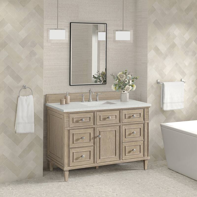 James Martin Vanities 424-V48-3LDL Lorelai 48" Single Basin Wood