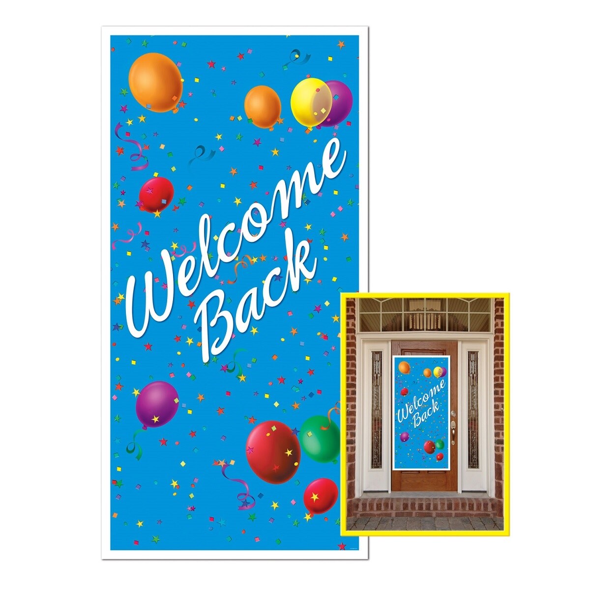 Shop Club Pack Of 12 Back To School Themed Welcome Back Door