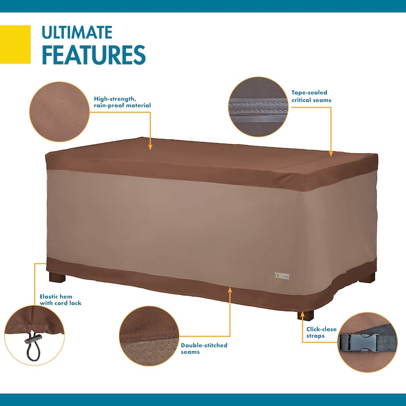 DUCKCOVERS Ultimate Waterproof Outdoor Table Cover
