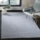 preview thumbnail 7 of 94, SAFAVIEH Handmade Flatweave Montauk Adrian Casual Cotton Rug 10' x 14' - Navy/Ivory - Rectangle