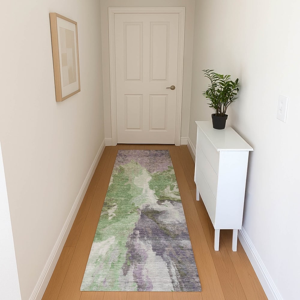 Premium Washable Super Soft Abstract Burst Mayfield Rug
