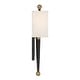 preview thumbnail 8 of 8, Crystorama Lighting Group ARD-832 Ardson 18" Tall Wall Sconce with