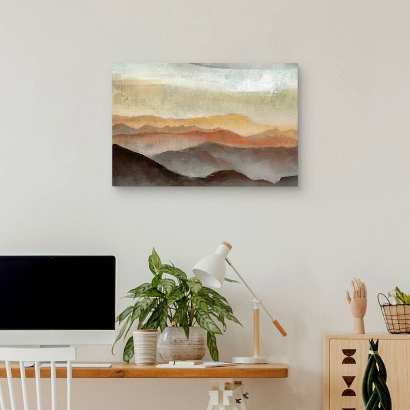 Layered View II by Studio Arts Canvas Art Print
