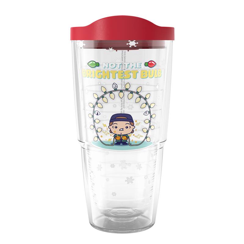 Tervis Warner Brothers National Lampoon Christmas Vacation Brightest Bulb Made in USA Double Walled Insulated Travel Tumbler, - 24oz