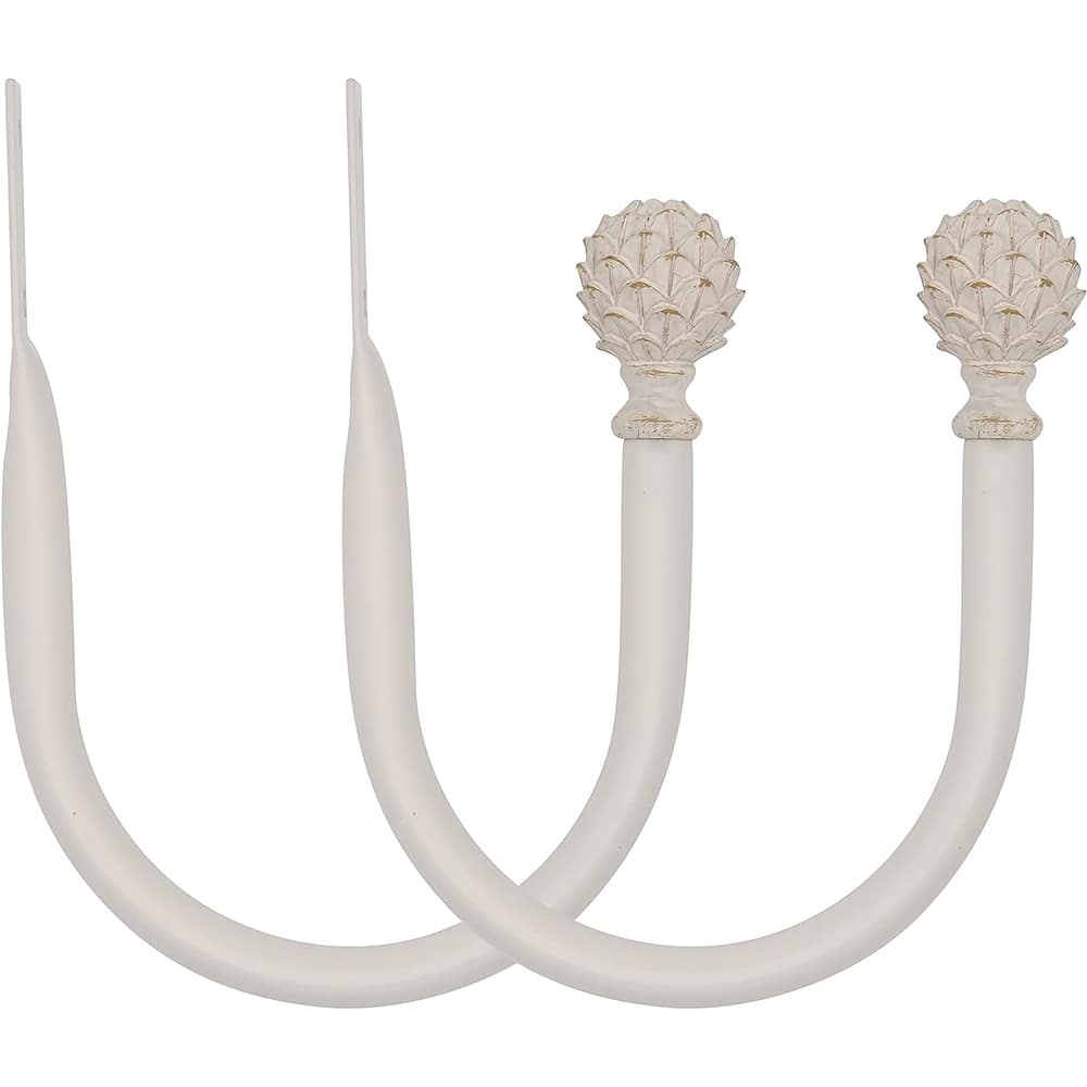 MERIVILLE Set of 2 Decorative Artichoke Window Curtain Holdbacks