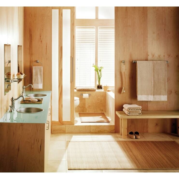Moen 18" Towel Bar from the Retreat Collection