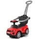 preview thumbnail 3 of 58, Costway 3 in 1 Ride on Push Car Toddler Stroller Sliding Car w/Music - See details Red - Toddler