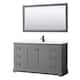 Option Dark Gray / Giotto Quartz Top / Matte Black
