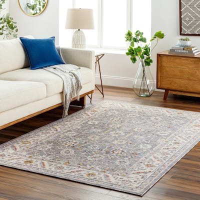 Cantua Traditional Floral Area Rug