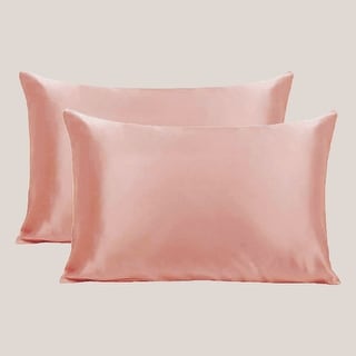 SHINE by NIGHT Satin Anti-Aging Pillowcase - 2 Pack - Bed Bath &amp; Beyond ...