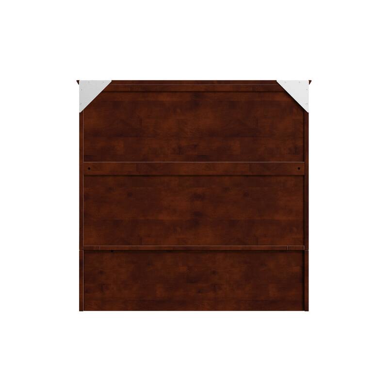 Hamilton Murphy Bed Chest with Storage Drawer and Built-In Charger
