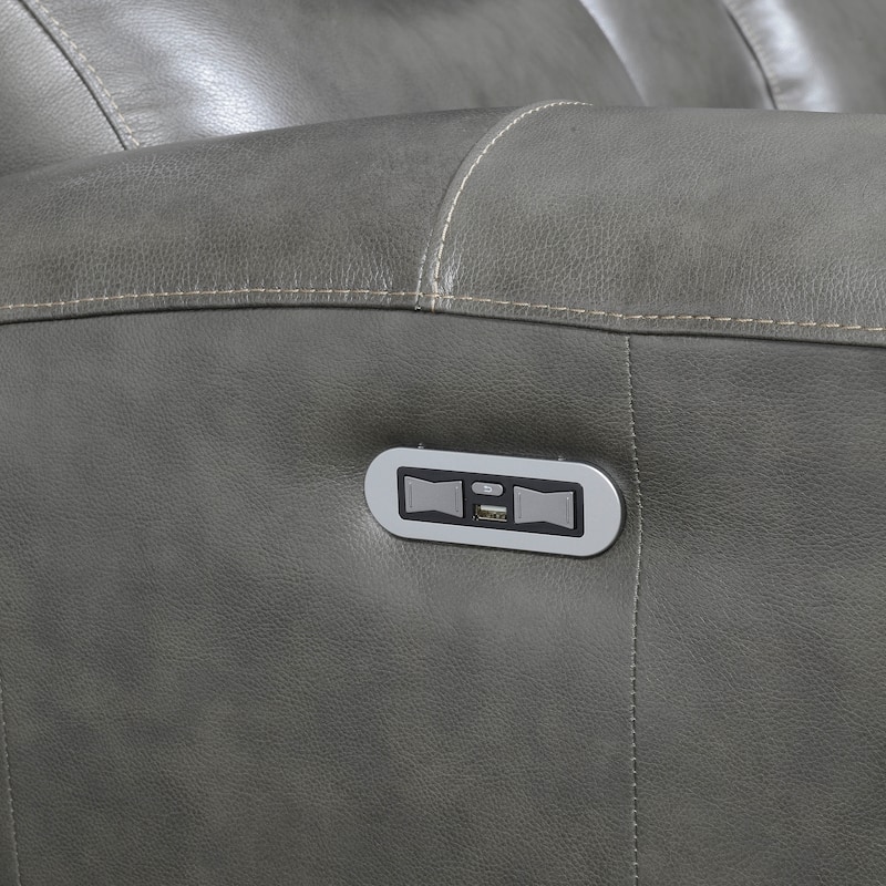 Copper Grove Fyti Top Grain Leather Power Reclining Chair