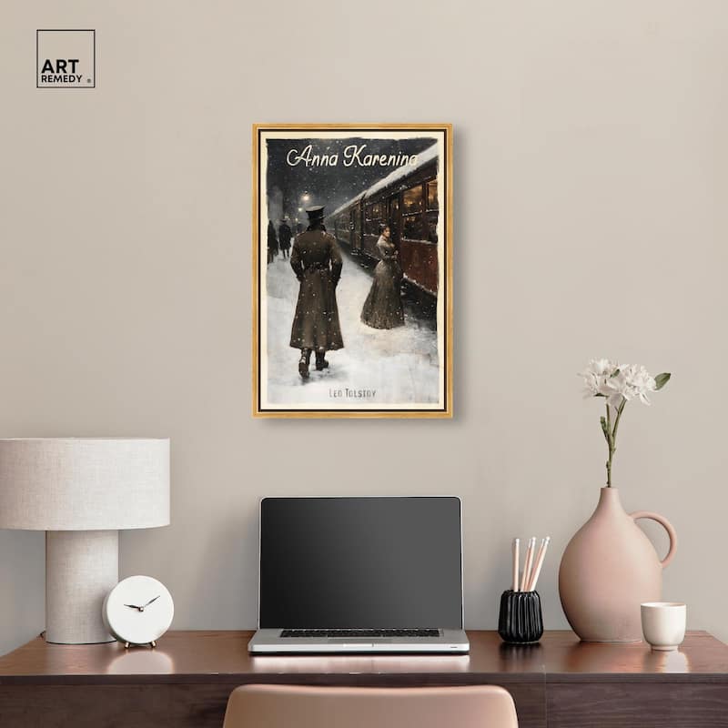 Anna Karenina Canvas by Art Remedy