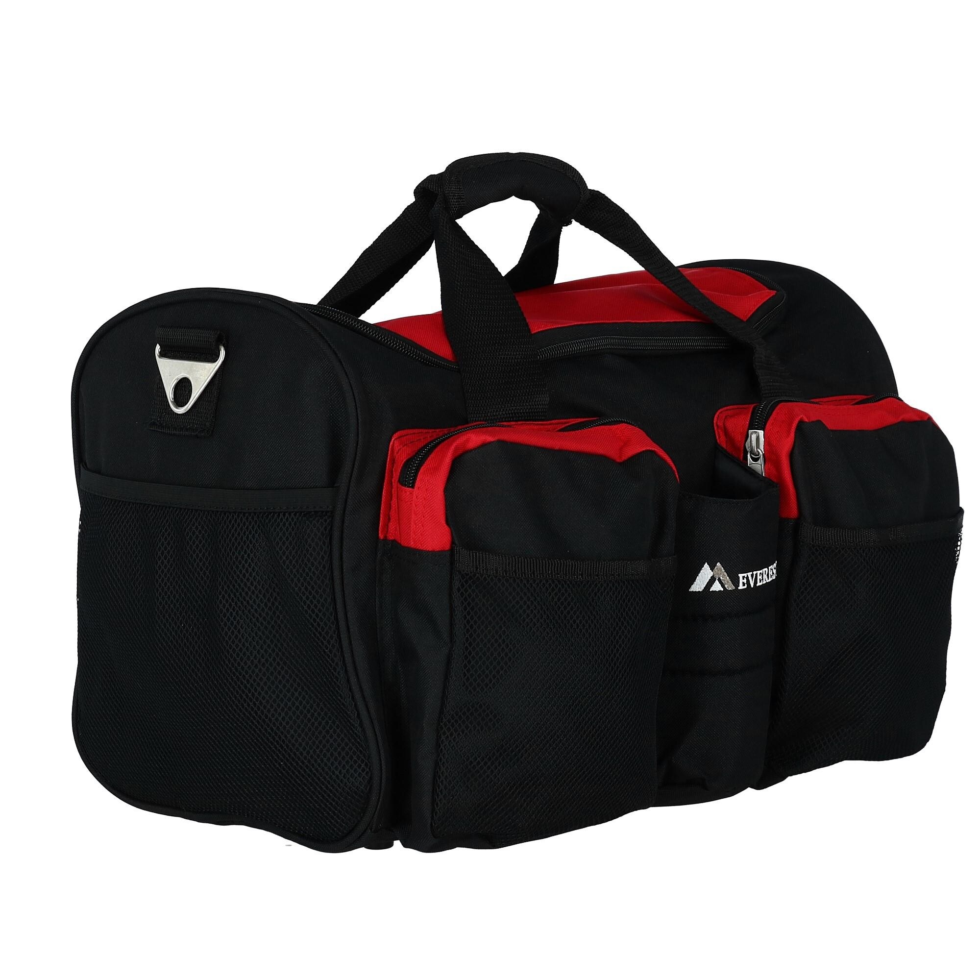Everest gym bag with wet pocket clearance