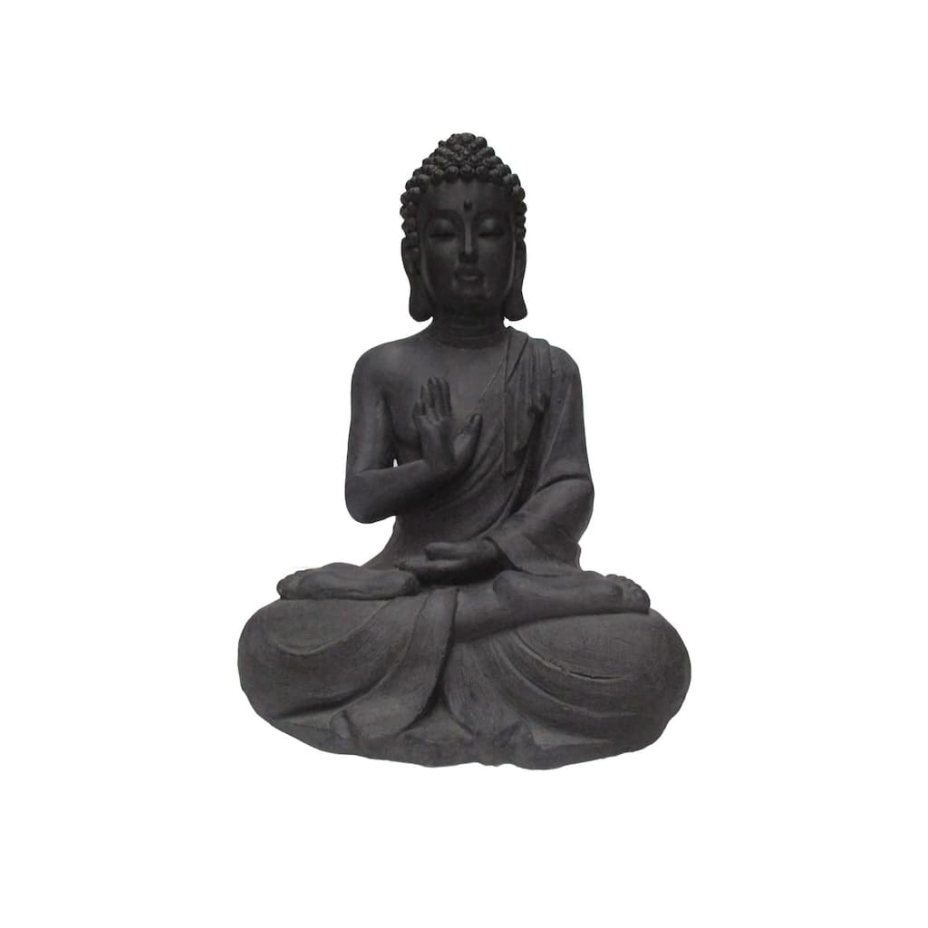 Meditating Sitting Buddha Outdoor Garden Statue - 28.75"