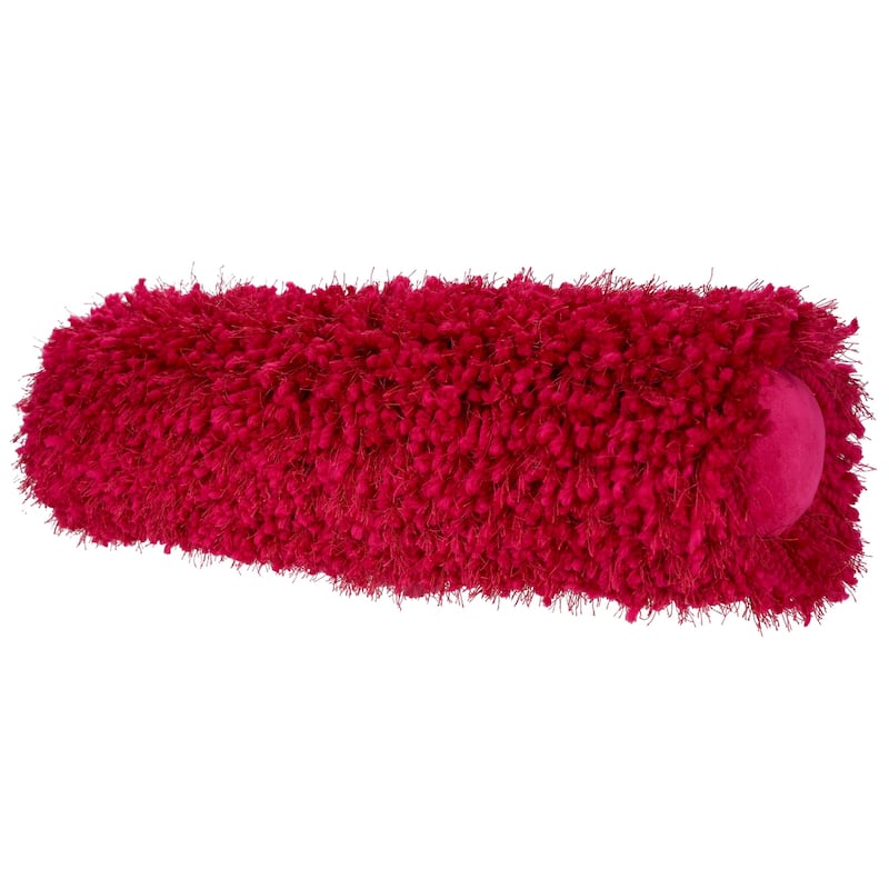 Mina Victory Shag Solid Throw Pillow